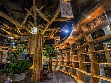 旭東設(shè)計-360度球形鳥巢書城