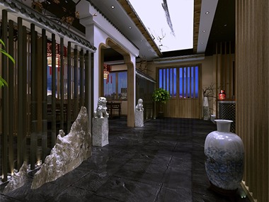 旭東設(shè)計-古越龍山黃酒餐廳