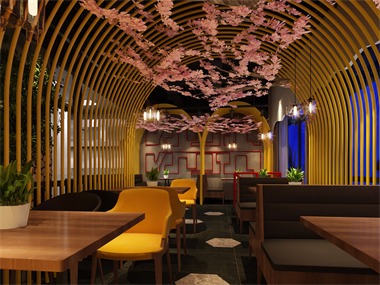 旭東設(shè)計-夢幻愛麗絲餐廳